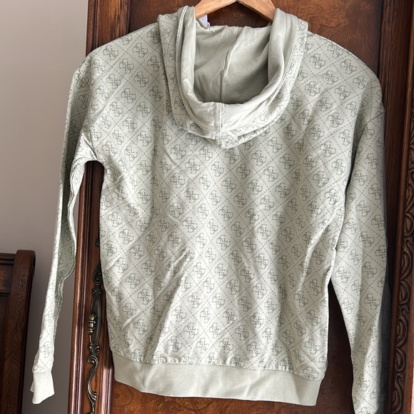 GUESS Kids Hoodie Sweatshirt Light Matcha 12 NWT - Picture 2 of 4